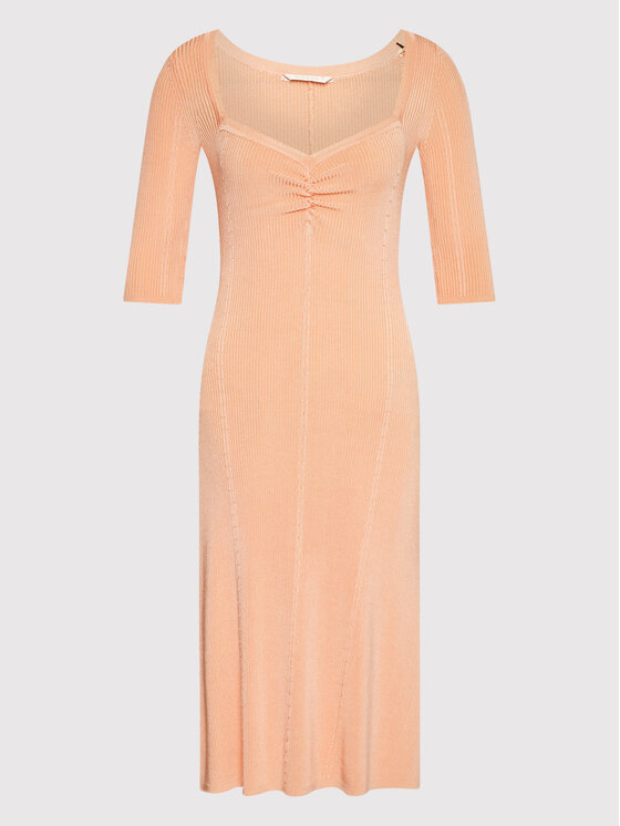 Guess Guess Hétköznapi ruha W2YK53 Z30K0 Narancssárga Flare Fit