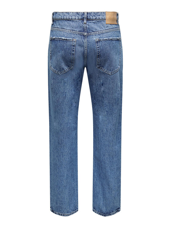 Only & Sons Only & Sons Farmer Edge 22024939 Kék Loose Fit