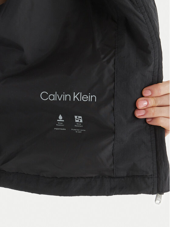 Calvin Klein Jeans Calvin Klein Jeans Větrovka Essential LV047F507G Černá Regular Fit