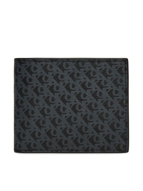 Portofel pentru bărbați Calvin Klein Jeans Matte Billfold W/Coin LV04G1066G Negru