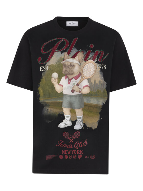 PHILIPP PLEIN PHILIPP PLEIN T-Shirt 30626 Czarny Regular Fit