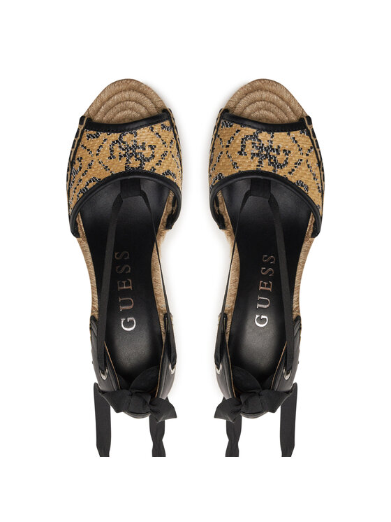 Guess Guess Espadrilky Diandra FLGDIR ELE04 Černá