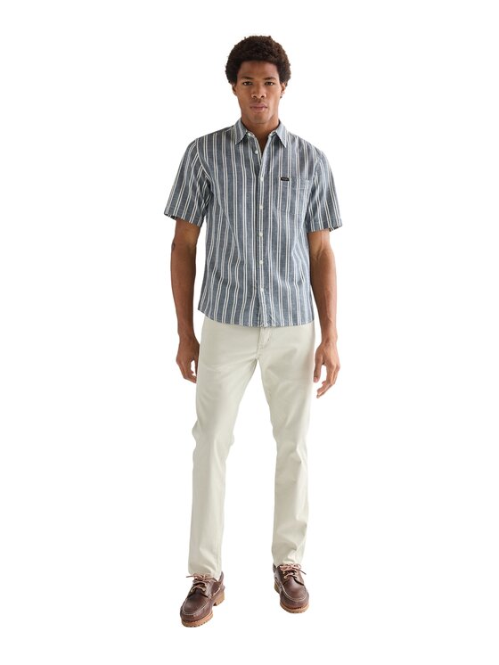Wrangler Wrangler Koszula 112378121 Niebieski Regular Fit