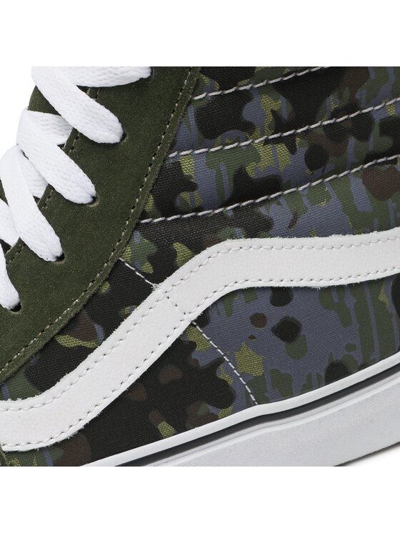 Vans alte store verde militare