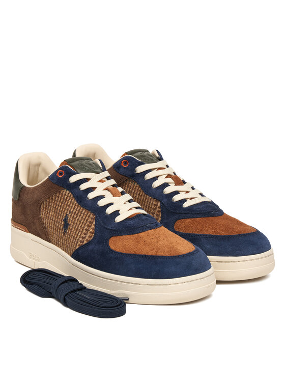 Polo Ralph Lauren Polo Ralph Lauren Sneakersy Masters Court 809973703001 Brązowy