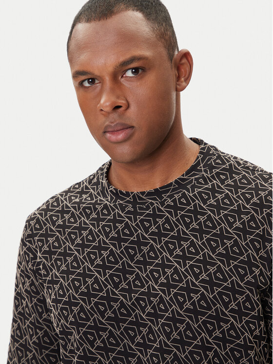 Armani Exchange Armani Exchange T-krekls XM001897 AF10356 FC196 Melns Regular Fit