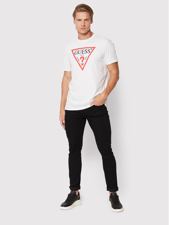 Guess Guess Jeansy Chris M2YA27 D4Q51 Czarny Super Skinny Fit