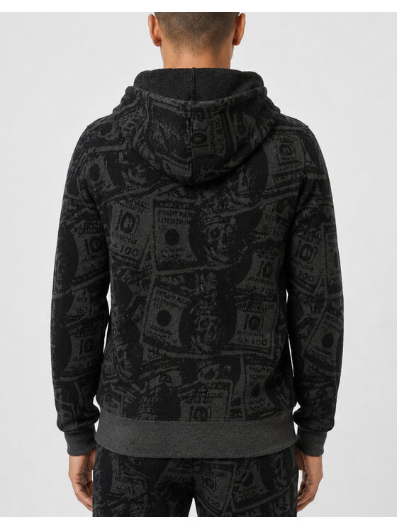 PHILIPP PLEIN PHILIPP PLEIN Kardigan 31387 Černá Regular Fit