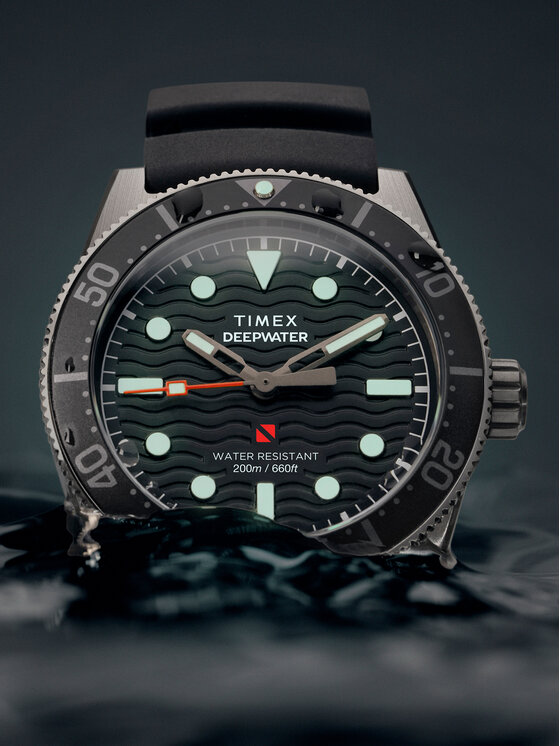 Timex Timex Laikrodis Deep Water TW2W74700 Pilka
