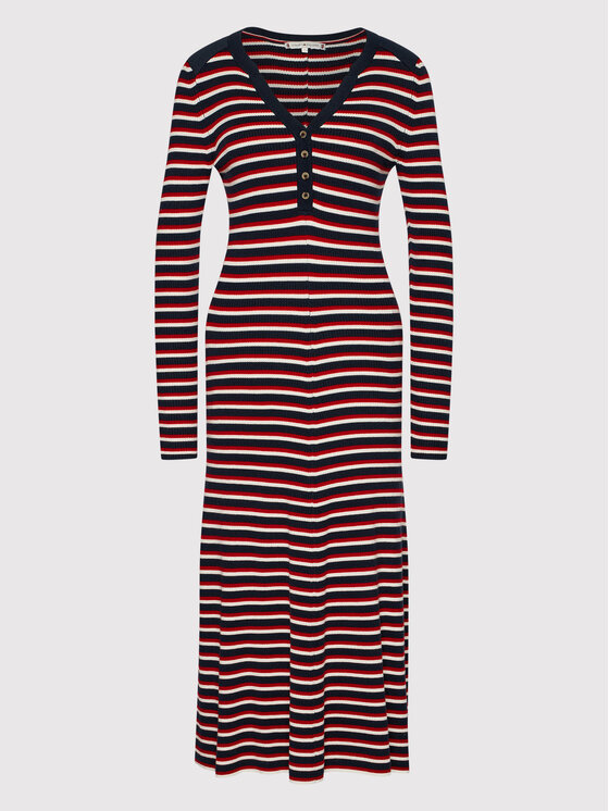 Tommy Hilfiger Трикотажна сукня Henley 