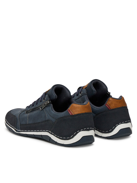 Lanetti Lanetti Halbschuhe V5-10235 Dunkelblau