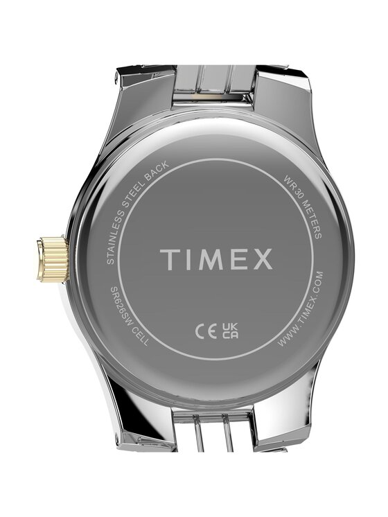 Timex Timex Zegarek TW3A00600 Złoty