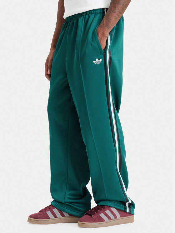 adidas Sporta bikses Adicolor Spacer Baggy Track Pant KS7429 Zaļš Relaxed Fit