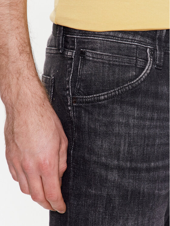 Pantaloncini di jeans 12226239 Nero Regular Fit