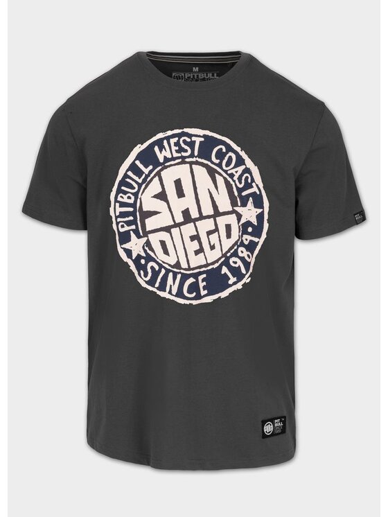 PITBULL PITBULL T-Shirt AUTOMATIC Szary Regular Fit