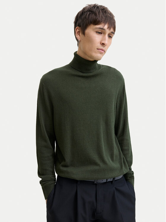 Jack&Jones Jack&Jones Rollkragenpullover Emil 12157417 Grün Regular Fit
