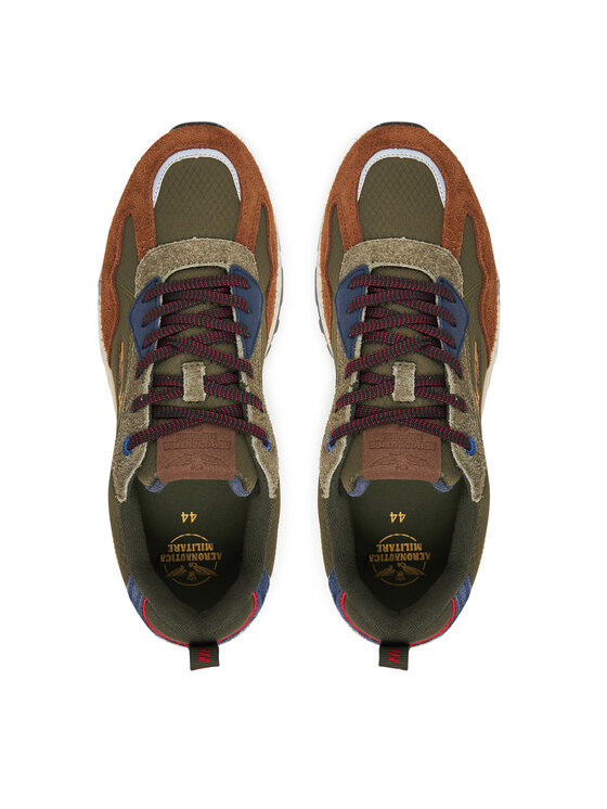 Aeronautica Militare Aeronautica Militare Tenisice 252SC0276UCT03546 Zelena