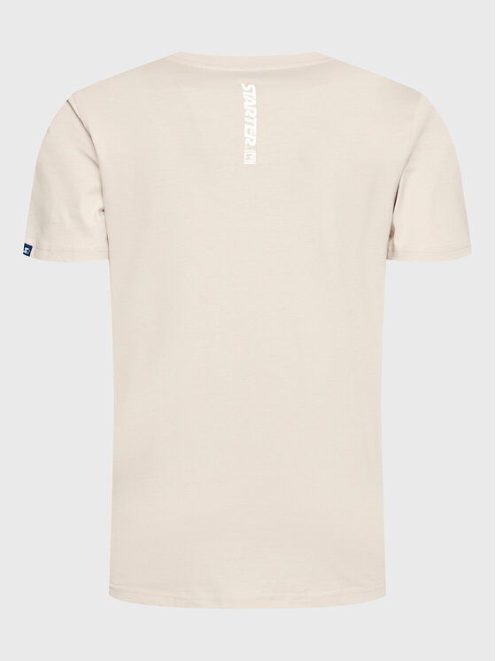 T-shirt SMN-316-122 Beige Regular Fit