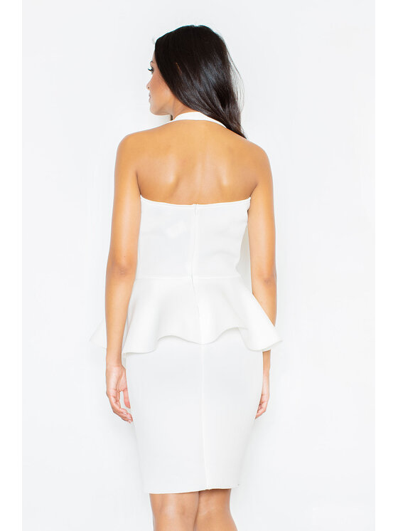 FIGL FIGL Šaty M368 Écru Regular Fit