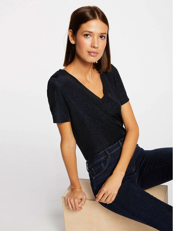 Morgan Morgan Blusa 212-DIWI Blu scuro Regular Fit