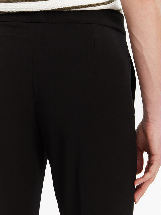 French Connection French Connection Auduma bikses 74KZA Melns Tailored Fit