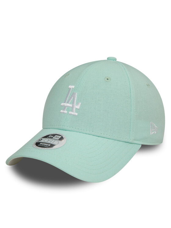Șapcă New Era Wmns Mlb Linen 940 La Dodgers 60503464 Verde