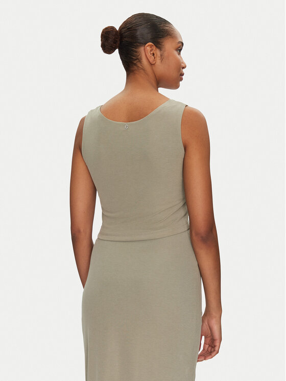 Guess Guess топ W5GP22 KAQL2 Зелен Regular Fit
