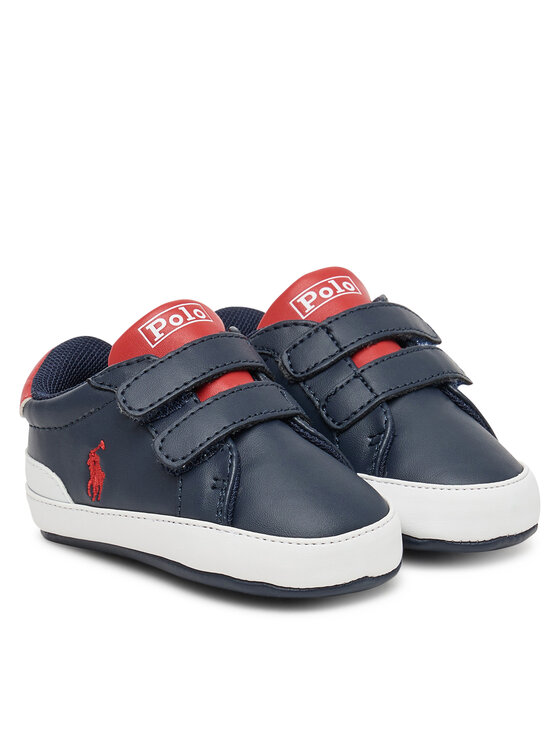 Polo Ralph Lauren Polo Ralph Lauren Capáčky Heritage Court II Baby RL03389410 Tmavomodrá
