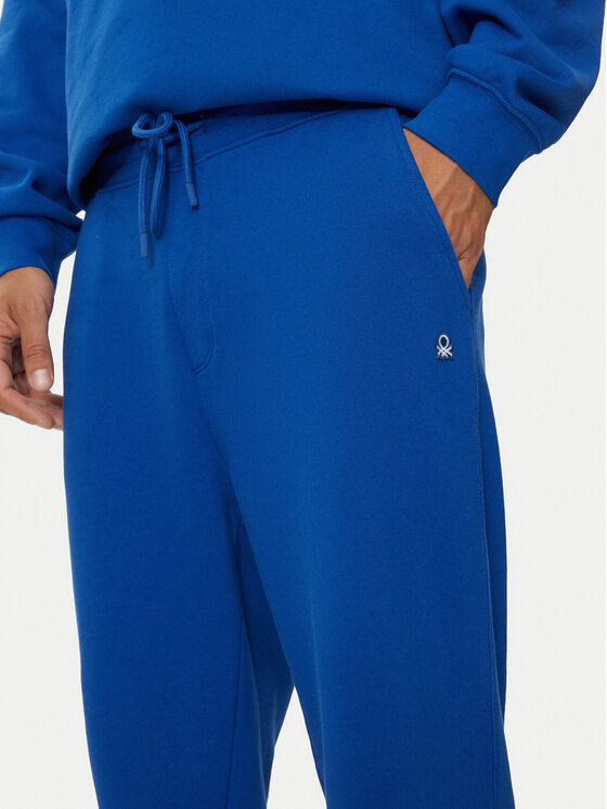 United Colors Of Benetton United Colors Of Benetton Долнище анцуг 342ZUF01B Син Regular Fit