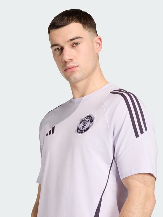 adidas adidas Koszulka techniczna Manchester United Fioletowy Regular Fit