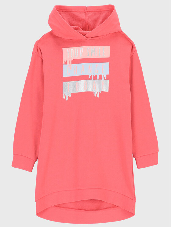 Vestito di maglia ZC2129103EMK Rosa Relaxed Fit