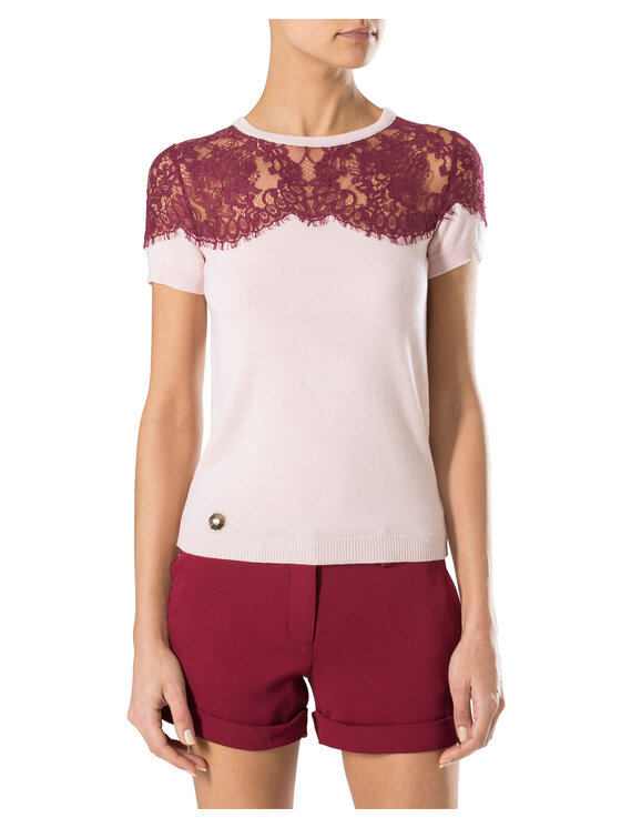 PHILIPP PLEIN PHILIPP PLEIN T-shirt 30781 Rosa