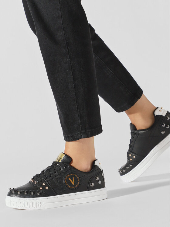 Versace Jeans Couture Versace Jeans Couture Sneakersy 75VA3SKC Černá