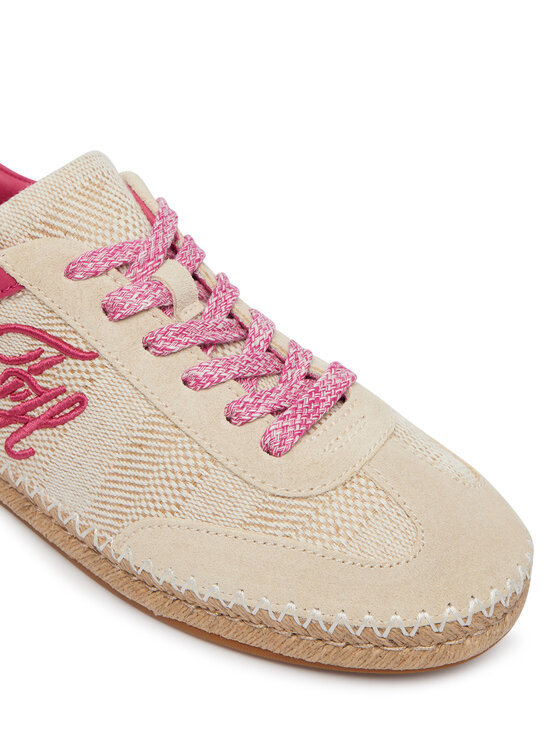 Tommy Hilfiger Tommy Hilfiger Espadrillid Woven Logo Embroidery FW0FW09108 Beež