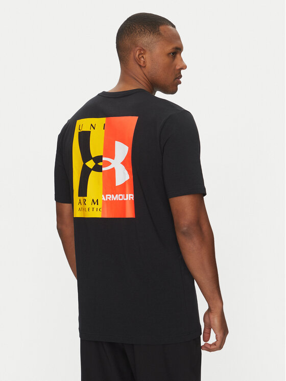 Under Armour Under Armour T-shirt EVOL Logo 1390165 Crna Regular Fit