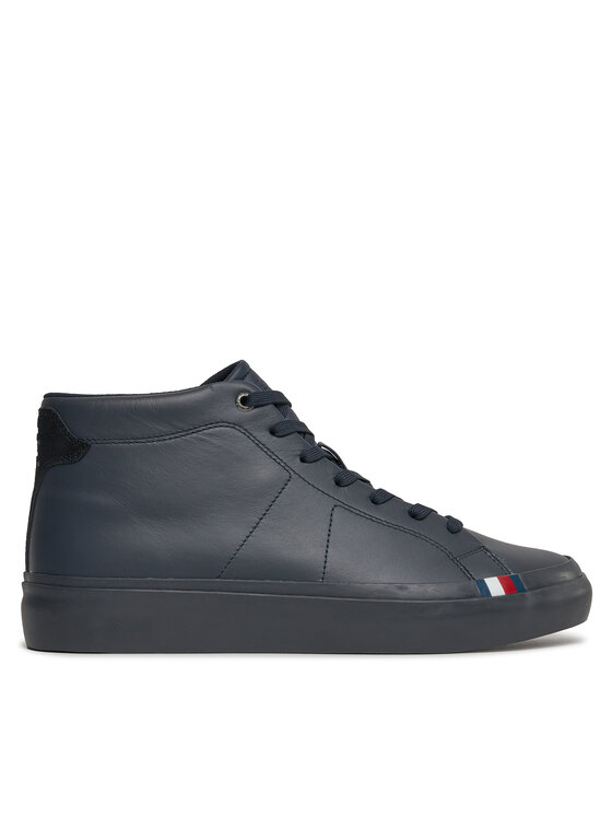Tommy Hilfiger Sneakers Thick Vulc Chukka Premium Lth FM0FM04880 Bleumarin