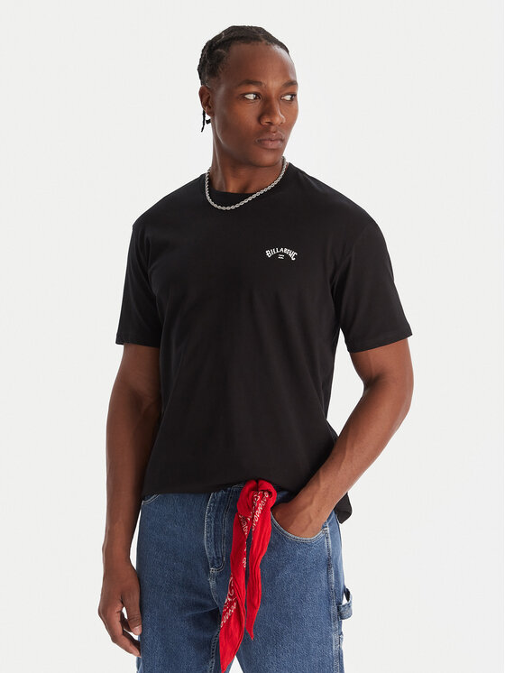 Billabong Billabong Póló Arch Wave SS C1SS65BIP2 Fekete Regular Fit