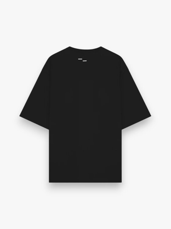 Filling Pieces Filling Pieces Sneakersy Filling Pieces T-Shirt Boxy Czarny L Czarny Boxy Fit