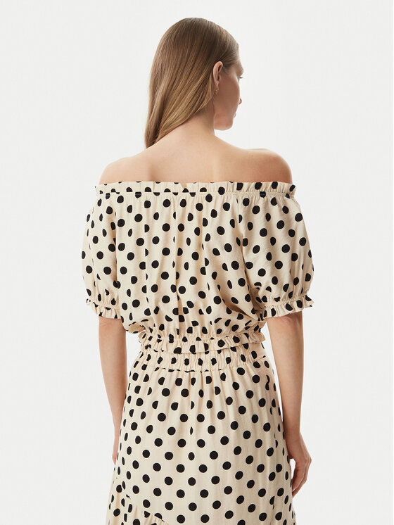 Morgan Morgan Bluse 261-OVITA Beige Regular Fit