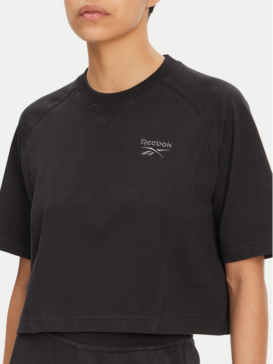 Reebok Reebok T-Shirt 100214092 139-18-00 Černá Regular Fit