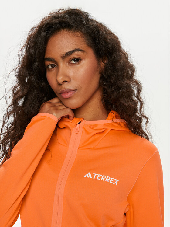 adidas adidas Športna jopa Terrex Xperior Light IQ3729 Oranžna Slim Fit