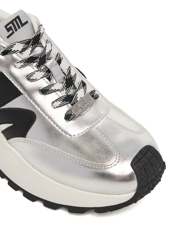 Steve Madden Steve Madden Sneakersy Supercampo SM11004808 Stříbrná