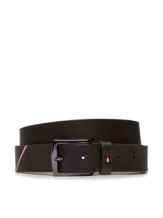 Tommy Hilfiger Tommy Hilfiger Curea pentru Bărbați Denton AM0AM12546 Maro