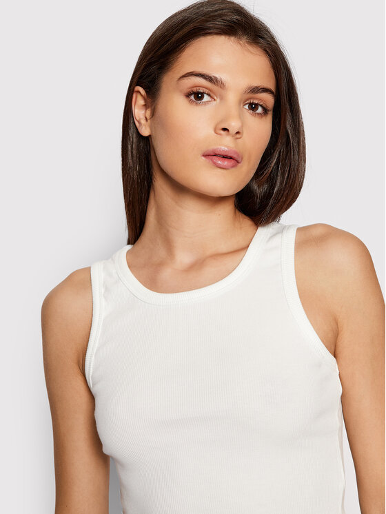 JJXX JJXX Marškinėliai Fallon 12200401 Balta Slim Fit