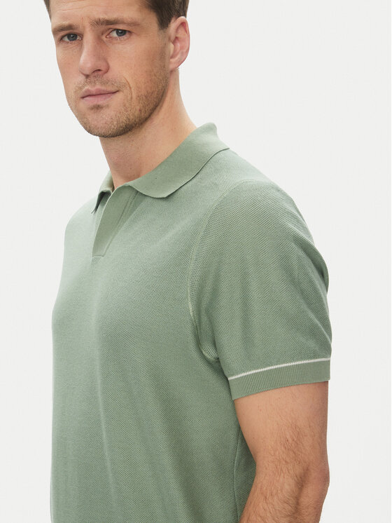 BOSS BOSS Polo H-Jianluca 50537654 Zielony Regular Fit