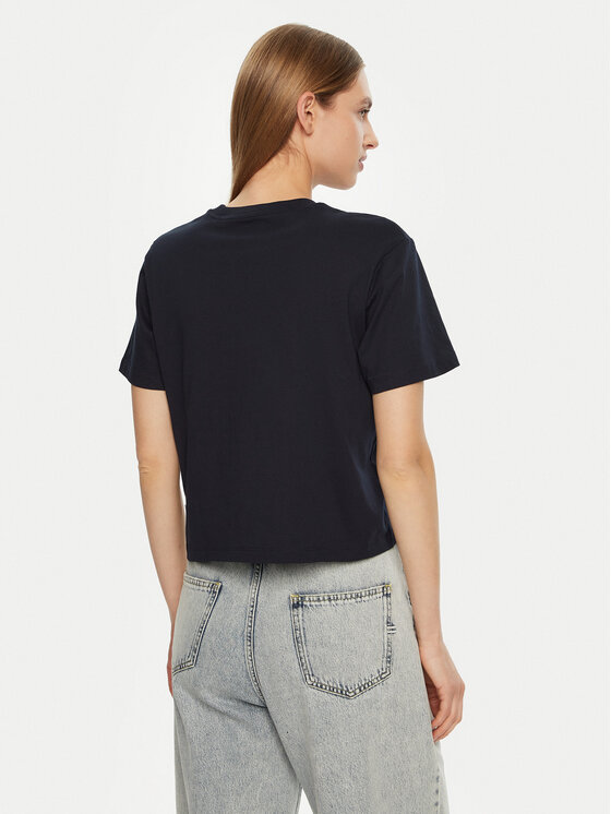 Guess Jeans Guess Jeans Tričko W5RI42 K8HM0 Modrá Regular Fit