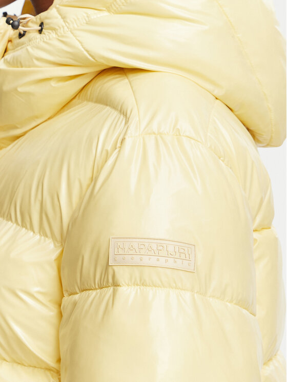 Napapijri Napapijri Zimska jakna A-Glane NP0A4HZ5 Krem Regular Fit