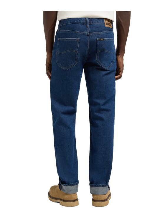 Lee Lee Jeansy West Niebieski Loose Fit