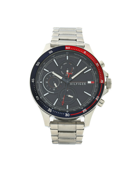 Tommy Hilfiger Sat Bank 1791718 Srebrna