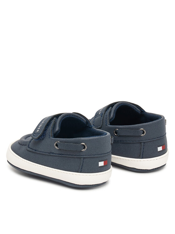 Tommy Hilfiger Tommy Hilfiger Pantofi Low Cut Velcro T0B9-34331-0700 Bleumarin